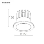SAW 150 Down Light Fixed / Recessed - Kuva 2