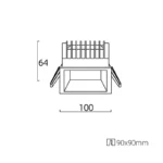 ONUR 90 Down Light - Kuva 2