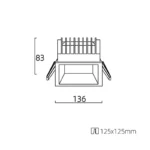 ONUR 125 Down Light – Image 2