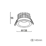ONUR 145 Down Light – Image 2