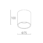 ORO 75 Surface Down Light - immagine 2