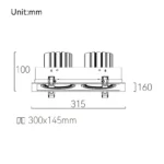 Comet Twin / Square / Reflector - immagine 2