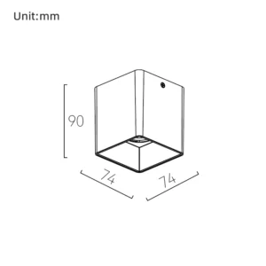 ORO Square SS811074S 2