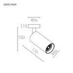 Link GU10 53 Ceiling Mounted / Brushed - Image 2